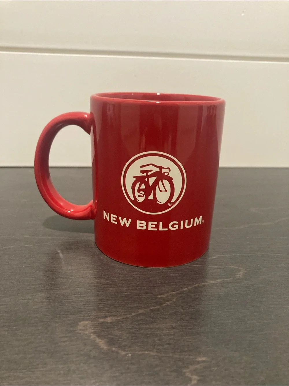 New Belgium Fat Tire Red Novelty Ceramic Coffee Mug - 